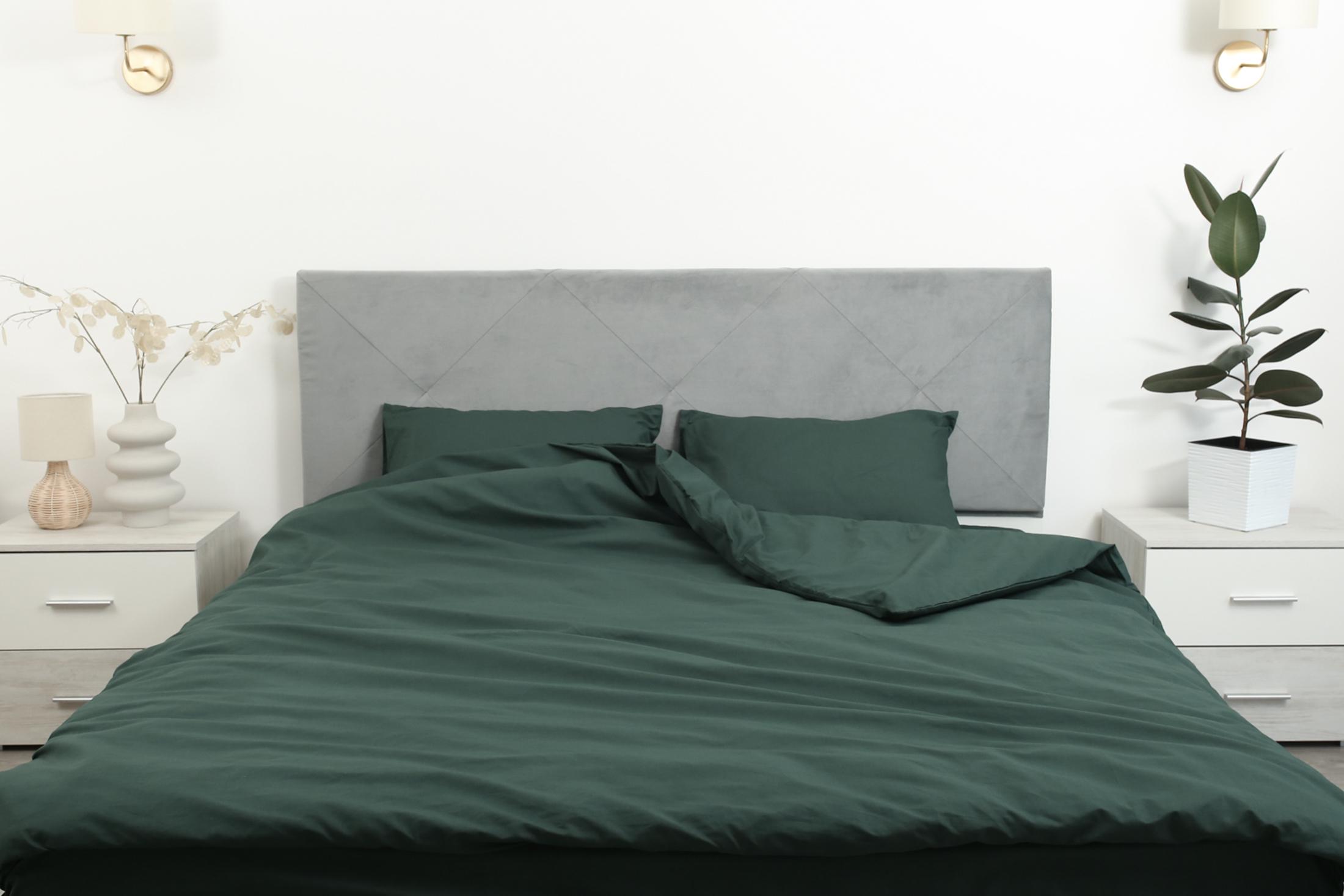 Комплект постельного белья двуспальный Amore Glux-1057 бязь Изумрудный (KPB-A2-Glux-1057(50x70)_) - фото 5 Комплект постельного белья двуспальный Amore Glux-1057 бязь Изумрудный (KPB-A2-Glux-1057(50x70)_) - фото 5