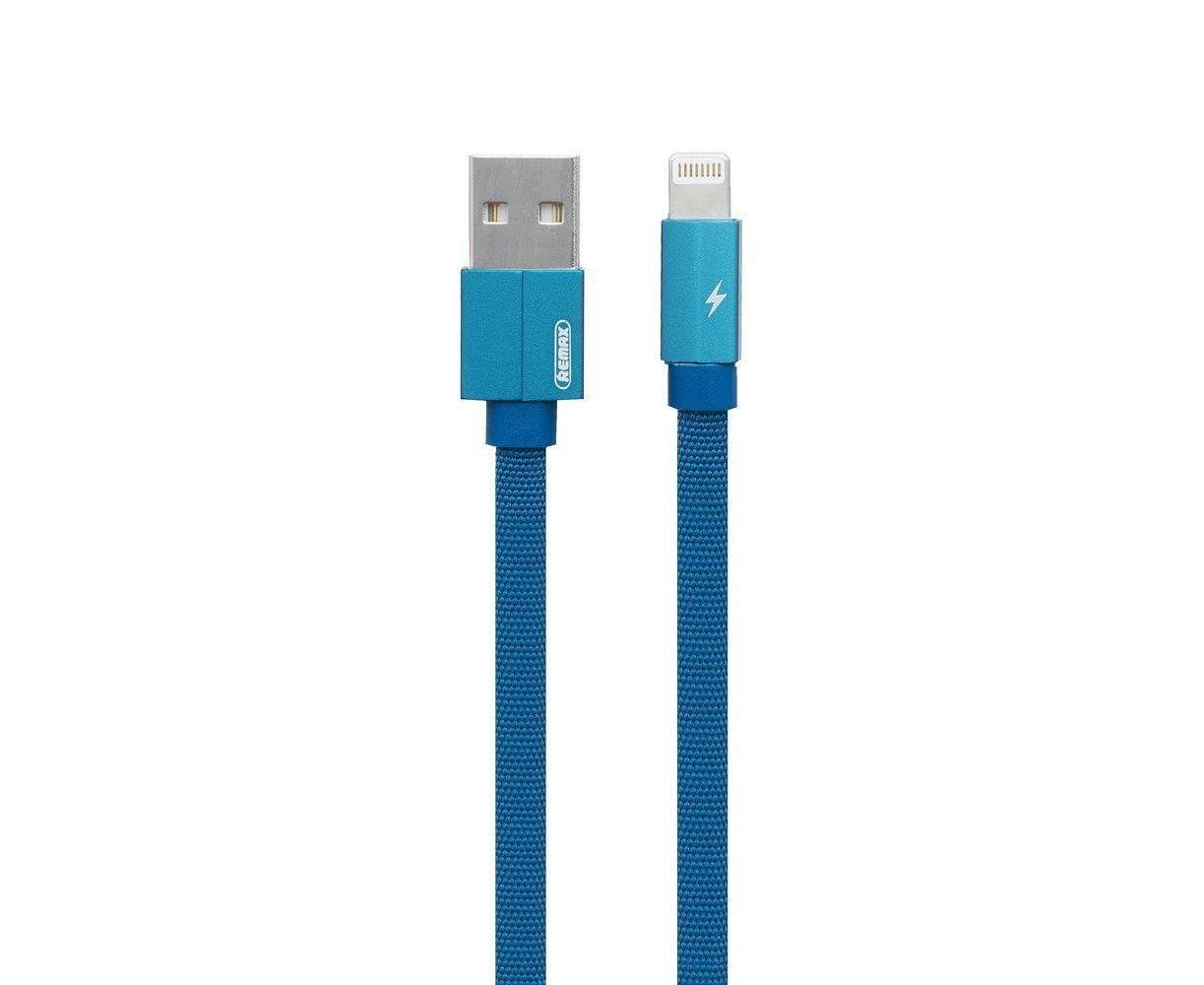 Кабель Remax RC-094i USB Lightning Kerolla 1 м Синій (6954851284642)