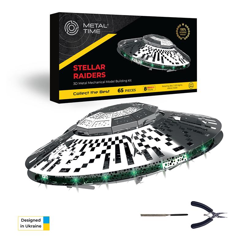 Конструктор METAL-TIME Stellar Raiders MT051 колекційна модель (3031503) - фото 8