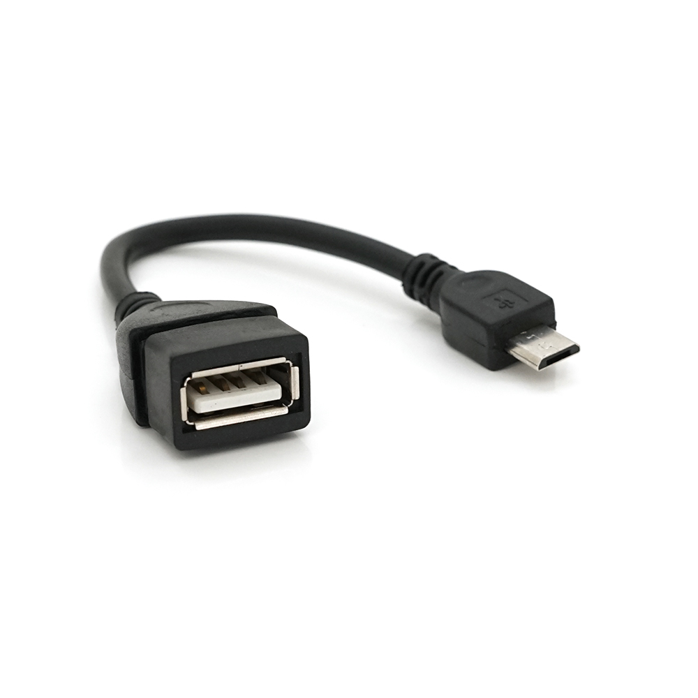 Кабель VOLTRONIC USB 2,0 AF Micro-B OTG 0,1 м (788)
