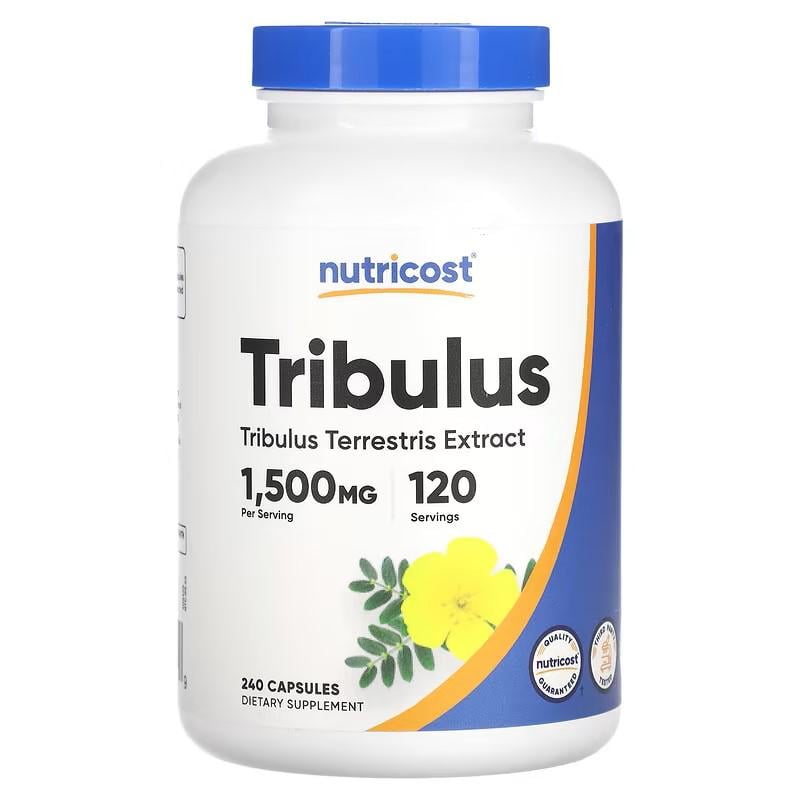 Трибулус Nutricost Tribulus 750 mg 240 капсул