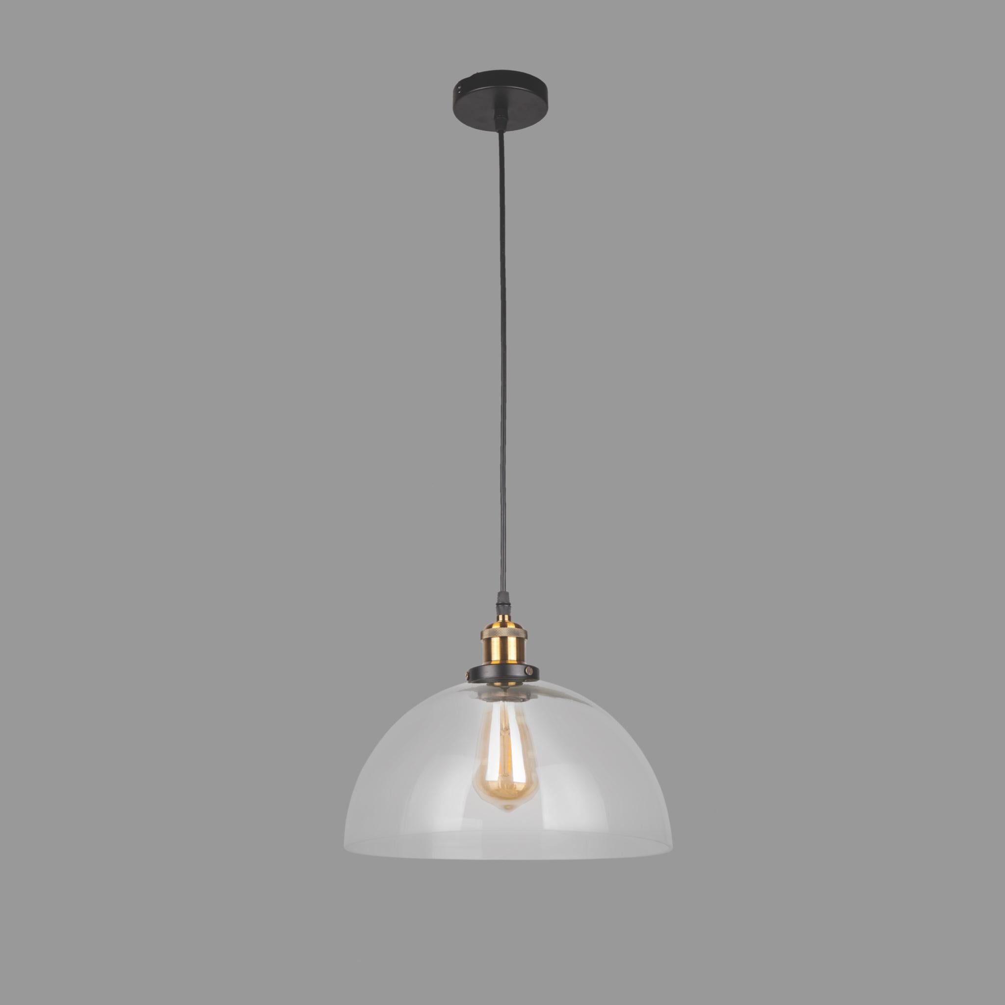 Люстра Glass Bell подвесная 30 см Прозрачный