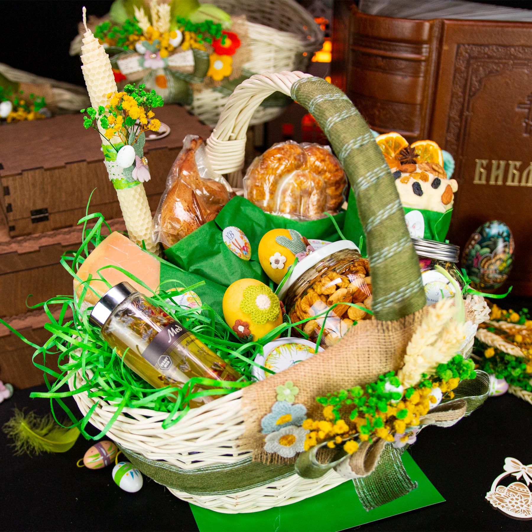 Подарочная корзина Вкус Пасхи (2045)