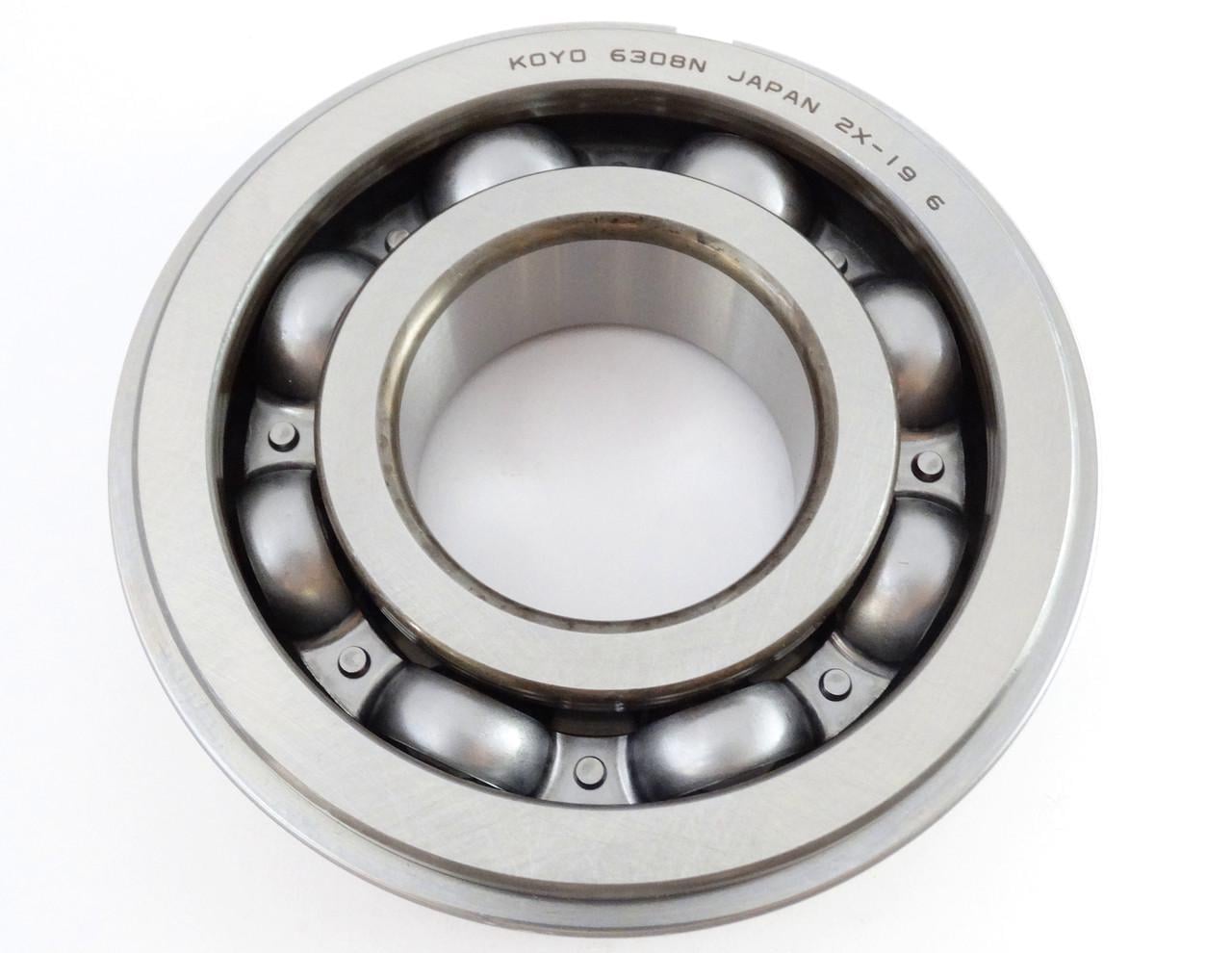 Подшипник Koyo 6308 NR с проточкой под стопорное кольцо (p738)