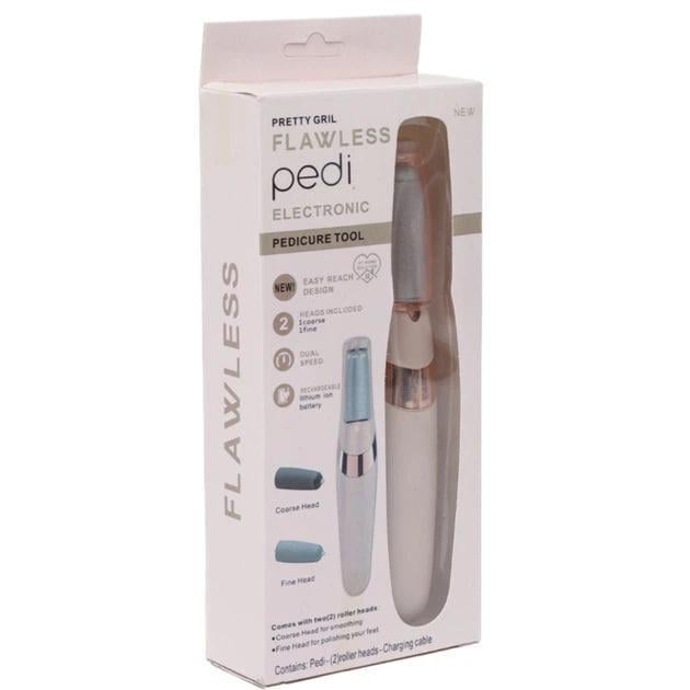 Пилка для ніг електрична Flawless Pedi з двома насадками USB зарядка (2860126416) - фото 9 Пилка для ніг електрична Flawless Pedi з двома насадками USB зарядка (2860126416) - фото 9