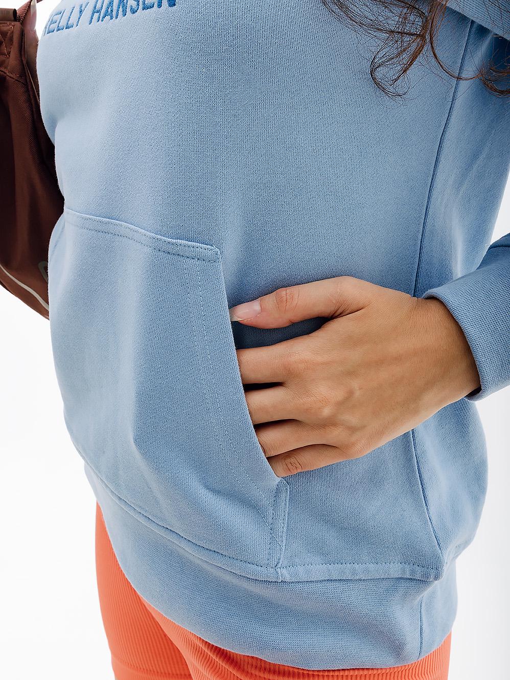 Худи женское Helly Hansen W HH LOGO HOODIE M Голубой (7d33978-627 M) - фото 4 Худи женское Helly Hansen W HH LOGO HOODIE M Голубой (7d33978-627 M) - фото 4