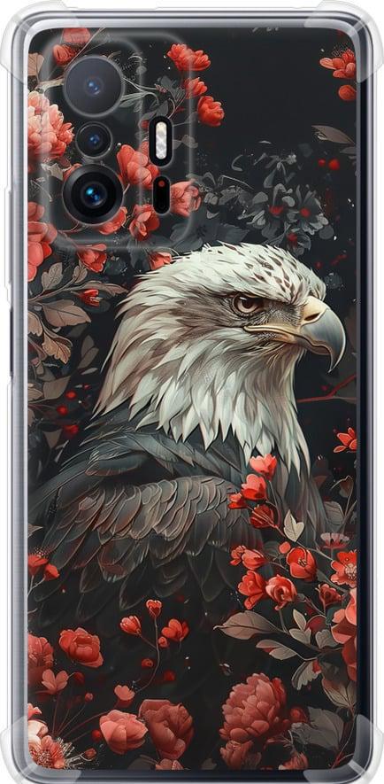 Чохол на Xiaomi 11T Pro Квітковий вартовий (6102sp-2552-42517)