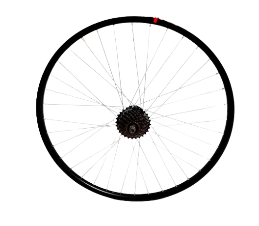 Колесо велосипедное заднее на 8 звезд под дисковое тормоза на 6 болтов 29" (2099935871)