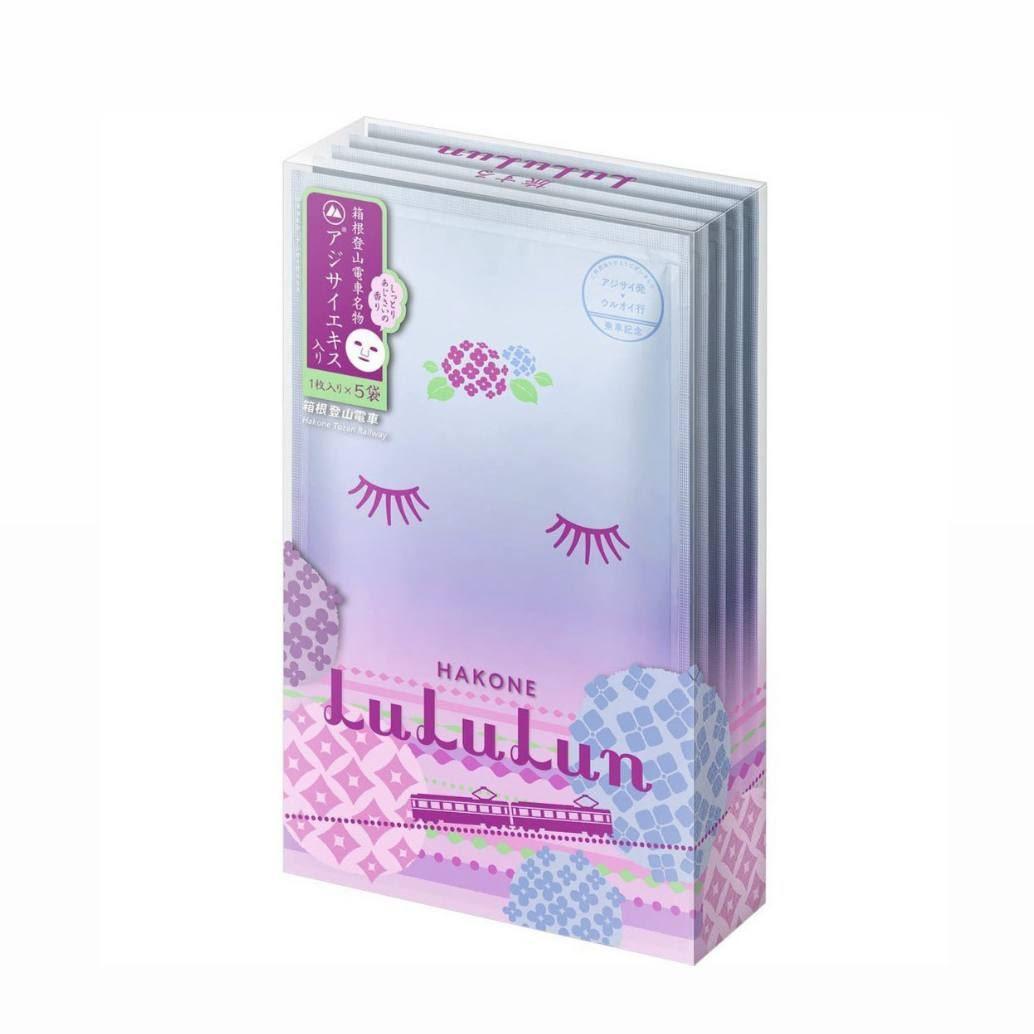 Увлажняющая маска LuLuLun Face Mask Hakone Hydrangea с экстрактом гортензии интенсивная 1 шт. 5 уп. (2733567263)