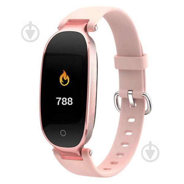 Фитнес браслет Smart Band S3+H Girl (Color Screen) Светло-розовый - фото 3