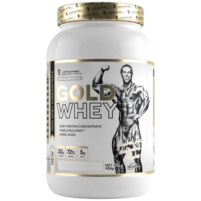 Протеин Kevin Levrone Gold Whey 908 г Клубника-банан (7622V12302)