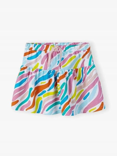 Спідниця 5.10.15 Kids 3Q4207 принт 122-128 см Білий