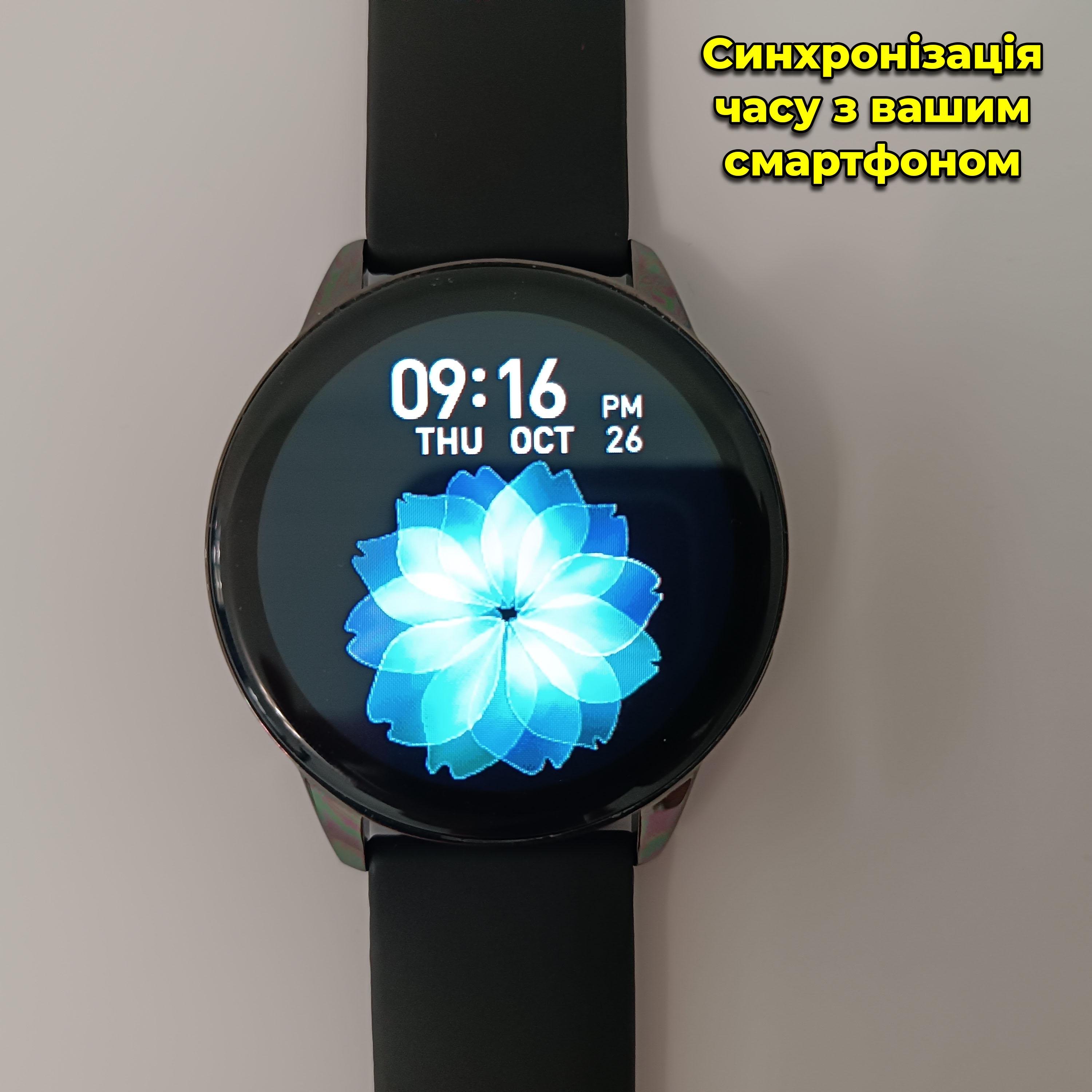 Смарт-годинник T2 Pro Active 2 Bluetooth Чорний (00033) - фото 2