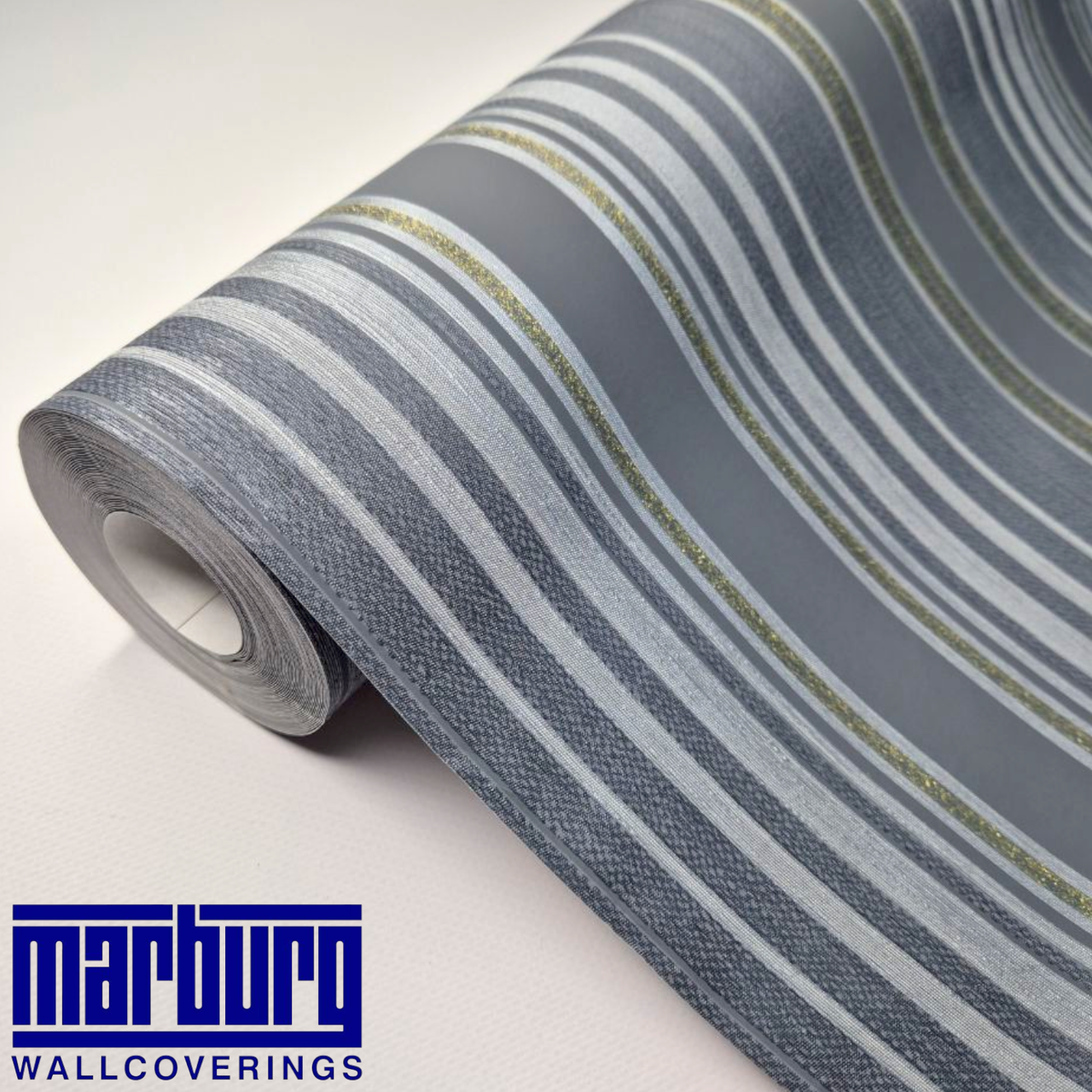 Шпалери вінілові Marburg 10,5х0,53 м Сірий (59081) - фото 2 Шпалери вінілові Marburg 10,5х0,53 м Сірий (59081) - фото 2