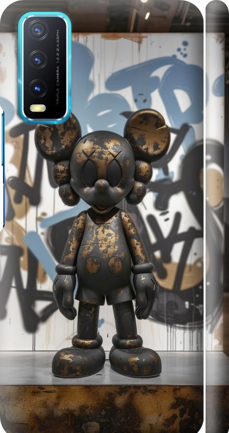 Чехол на Vivo Y20 Bronze kaws v2 (6098m-2078-42517)