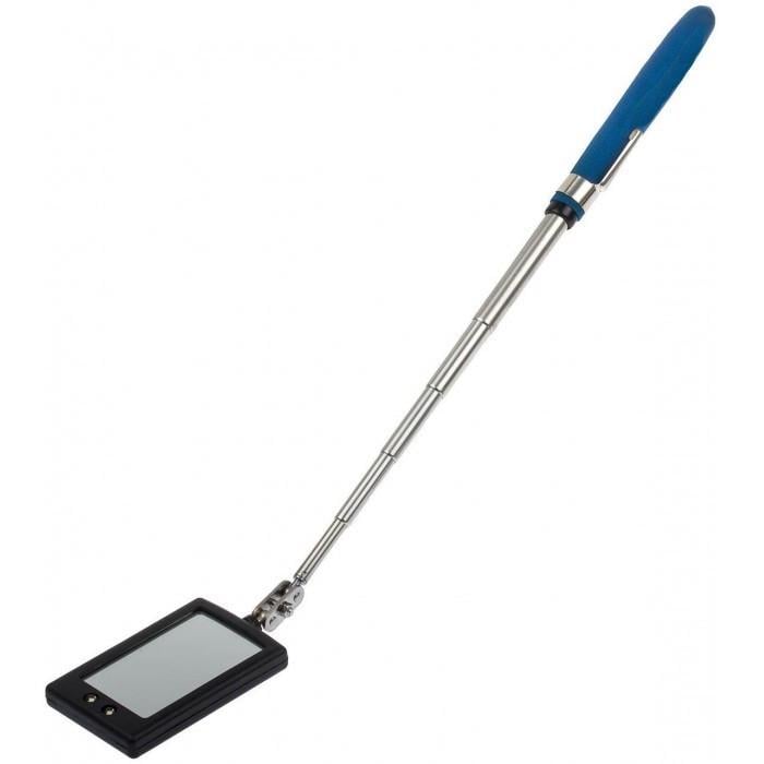 Дзеркало інспекційне телескопічне Rewolt з підсвіткою (T1775)