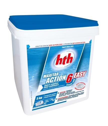 Повільно розчинні таблетки HTH MAXITAB Action 250 г 6в1 5 кг (K801797H2)