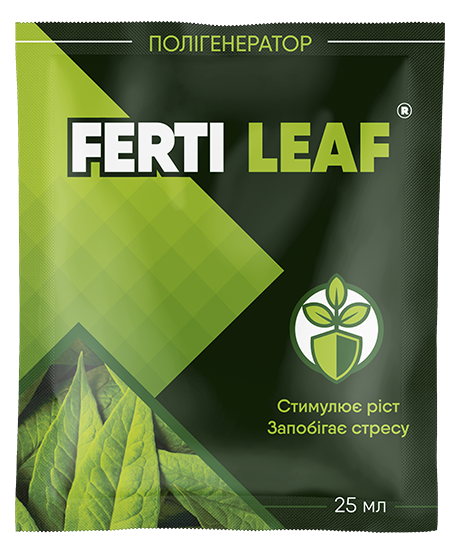 Полігенератор і стимулятор росту рослин Кіссон Ferti Leaf 25 мл (МД-2014)