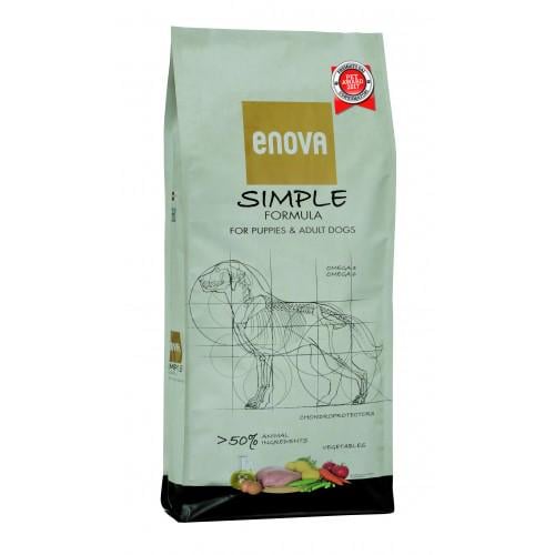 Корм сухий повнораційний беззерновий Enova Simple Formula для собак усіх порід на всіх стадіях життя 2 кг (CS510)