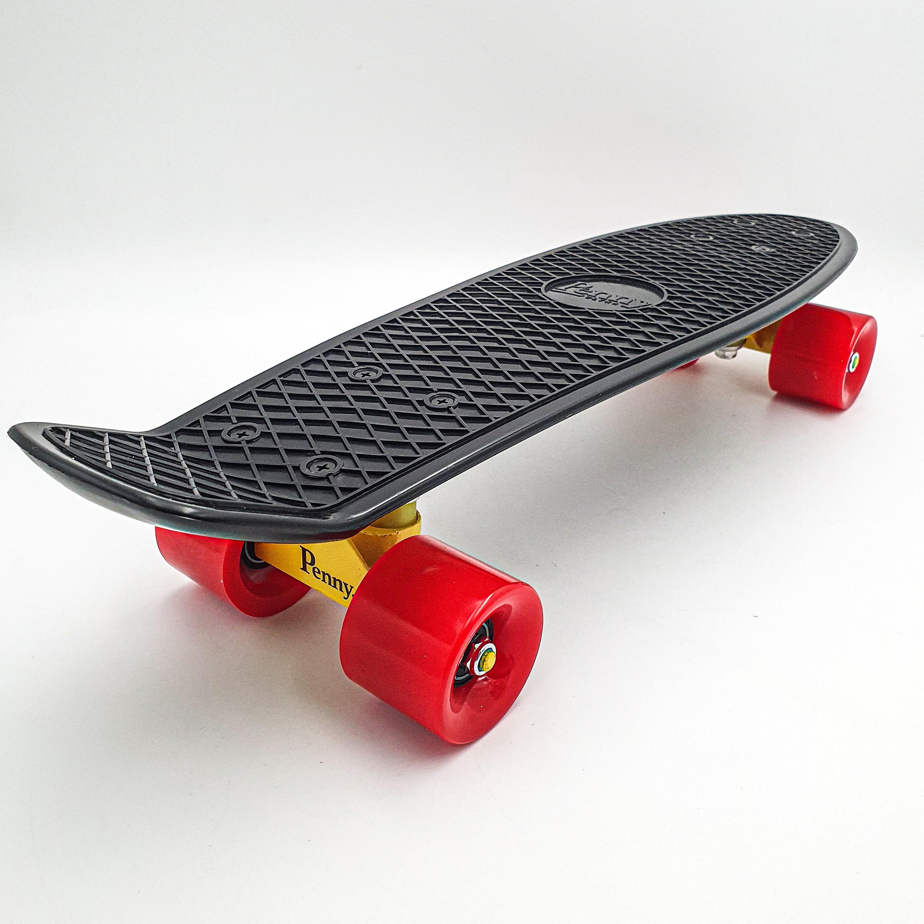 Пенниборд Penny Board Pastel Series ABEC 7 55х15 см с матовыми колесами Черный (3b0913a7)