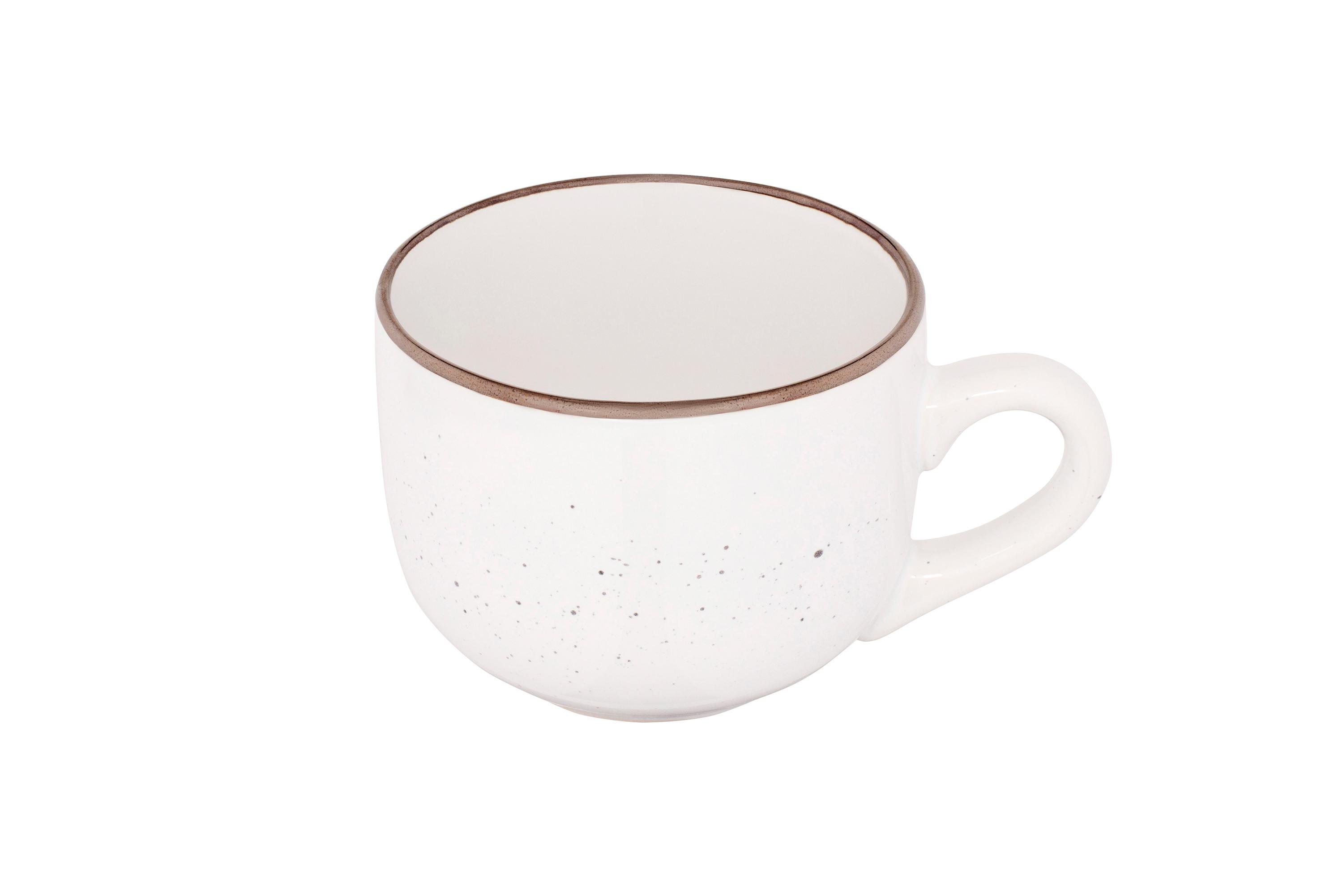 Чашка керамічна Ardesto Bagheria 480 мл Bright White (AR2948WGC) - фото 2