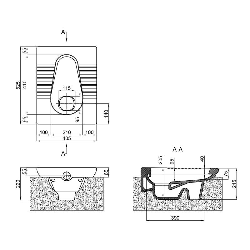 Чаша Генуя Q-tap Kalao White QT0823HDD45W - фото 2
