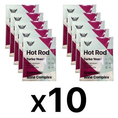 Дріжджі винні Hot Rod Aromatic Wine Complex для фруктової та ягідної серовини 40 г 10 шт. (105) - фото 2 Дріжджі винні Hot Rod Aromatic Wine Complex для фруктової та ягідної серовини 40 г 10 шт. (105) - фото 2