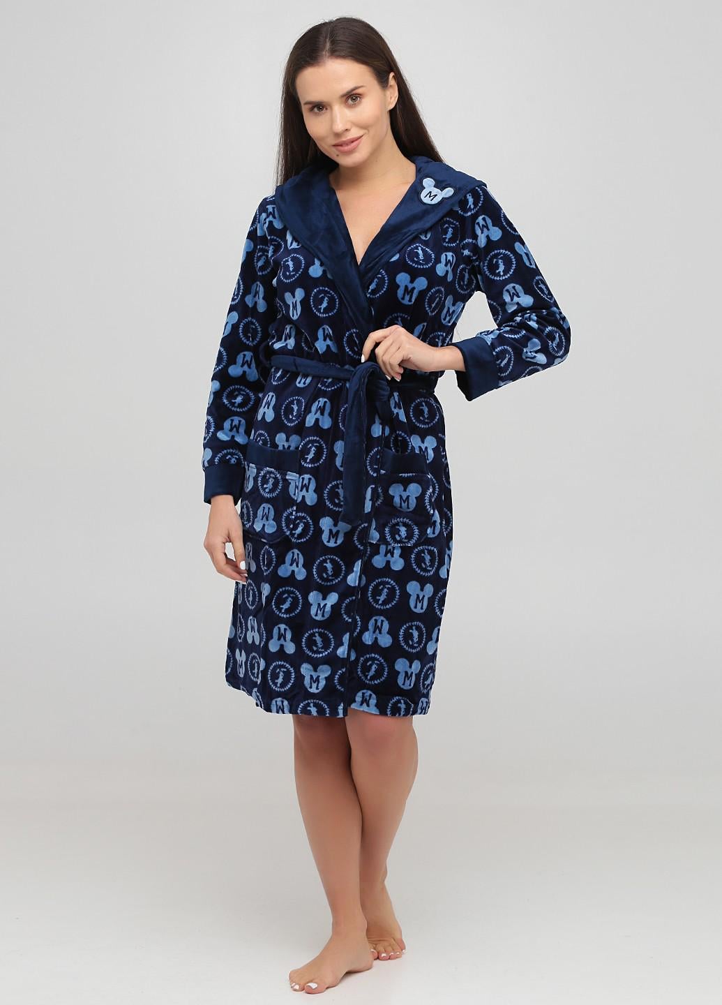Халат женский Romeo Life XL Синий (3486)