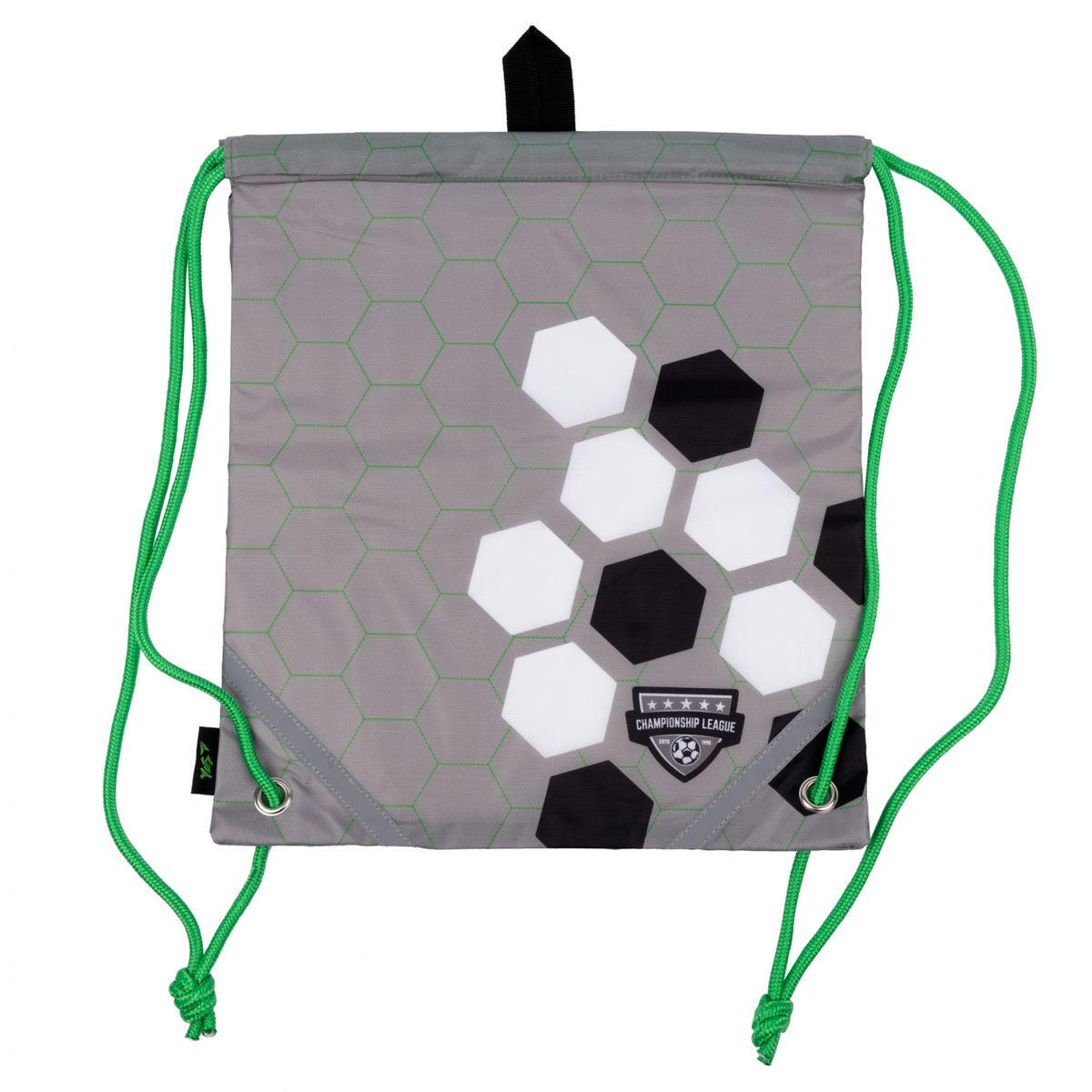 Сумка для обуви YES Football 40x35 см Серый (559147)