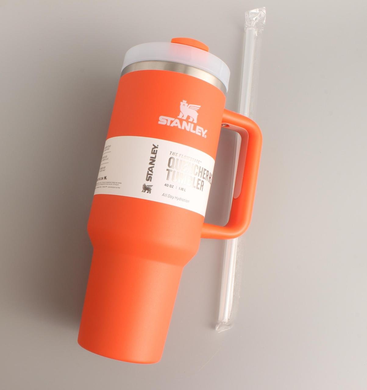 Термочашка Stanley Quencher H2.0 Tumbler из нержавеющей стали 1,18 л Tigerlily (KT6007819)