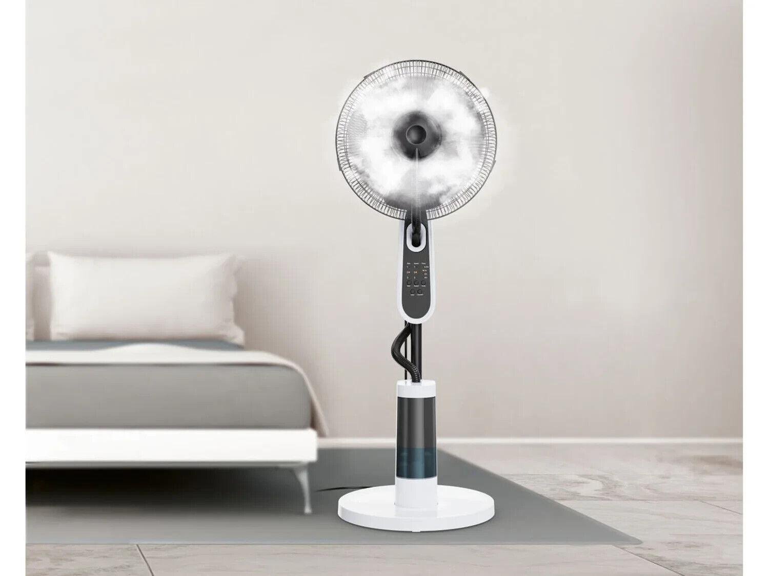 Вентилятор на підставці Silvercrest SSVS 85 B2 з функцією розпилення туману і дистанційним керуванням - фото 8 Вентилятор на підставці Silvercrest SSVS 85 B2 з функцією розпилення туману і дистанційним керуванням - фото 8