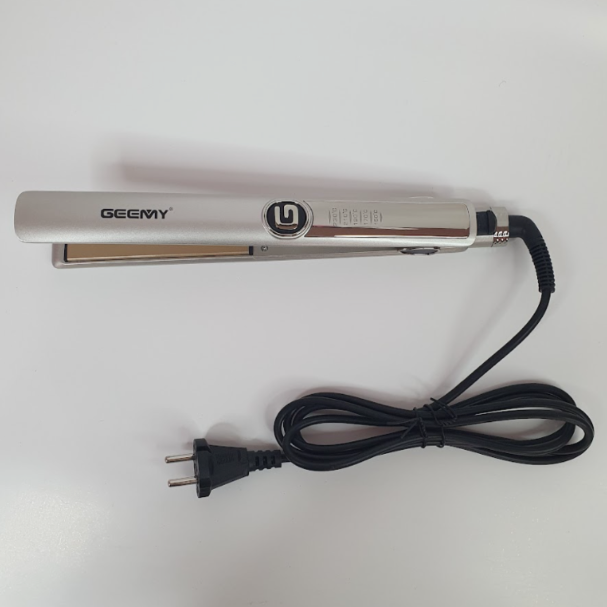 Плойка-выпрямитель Geemy профессиональная (GM-416-Silver) Плойка-выпрямитель Geemy профессиональная (GM-416-Silver)