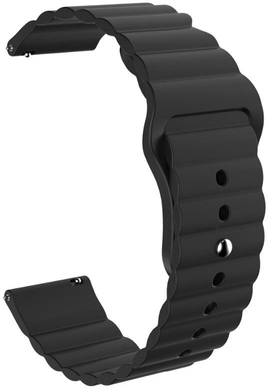 Ремешок Wave для Amazfit Bip 5 Black (34438-2B) - фото 2 Ремешок Wave для Amazfit Bip 5 Black (34438-2B) - фото 2
