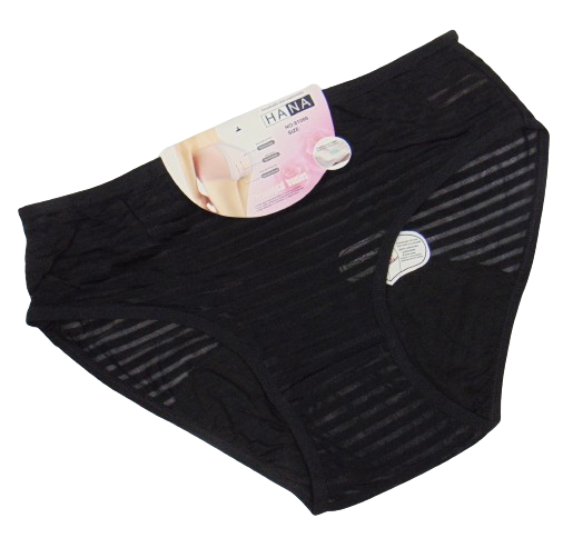 Трусы для критических дней Hana 81086 непромокаемые L Черный