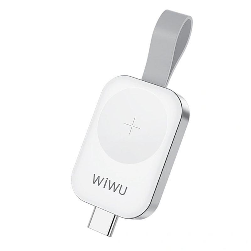 Зарядний пристрій бездротовий WIWU M16 PRO For Apple Watch White (00000068540_1) - фото 1