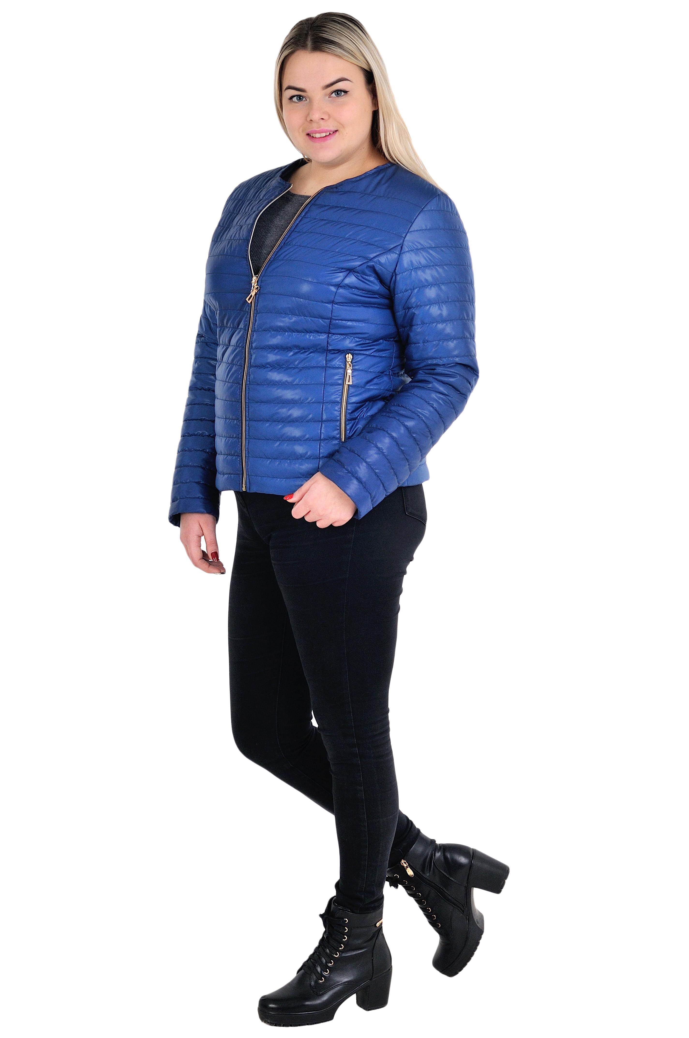 Куртка женская Sanny р. 60 Электрик (№3502-бр-мк) - фото 2