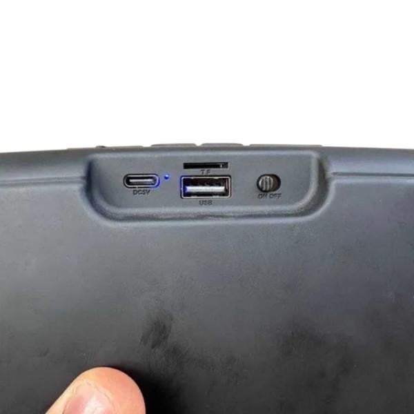 Колонка безпровідна з підсвічуванням NB-051 Чорний (70505) - фото 5 Колонка безпровідна з підсвічуванням NB-051 Чорний (70505) - фото 5