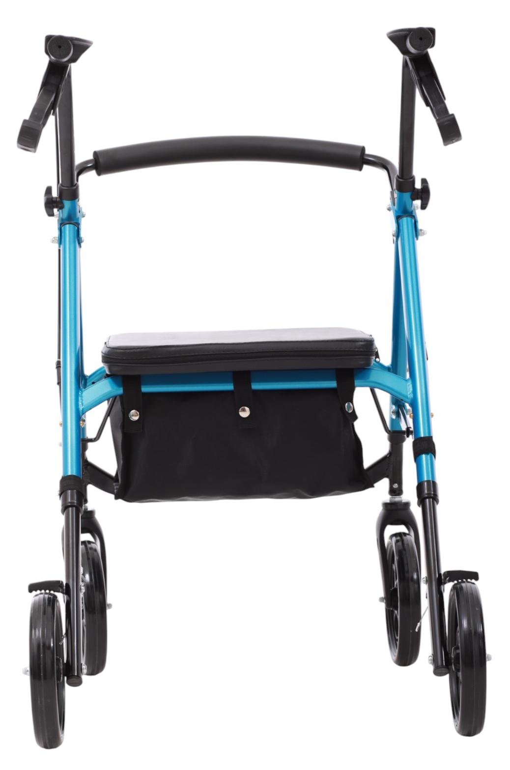 Ролатор алюминиевый MED1-KY9158L-8 облегчен с регулировкой высоты сиденья (MED1-KY9158L-8) - фото 11