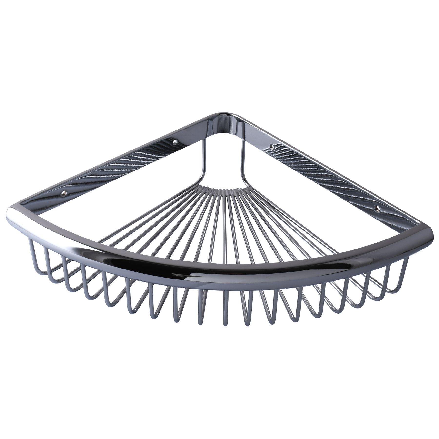 Полка настенная металлическая TOPAZ 4115-1 000012273 Хром (103338)