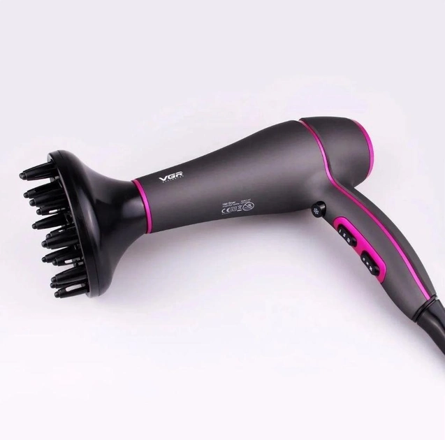 Фен для волосся VGR Hair Dryer V-402 2200 W (20390806) - фото 6