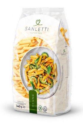 Макарони без глютену пір'я SANLETTI Penne 340 г (5902431592565)