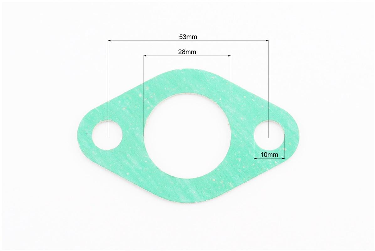 Прокладка глушителя Тип 1 паронит для двигателей 178F/186F Прокладка глушителя Тип 1 паронит для двигателей 178F/186F