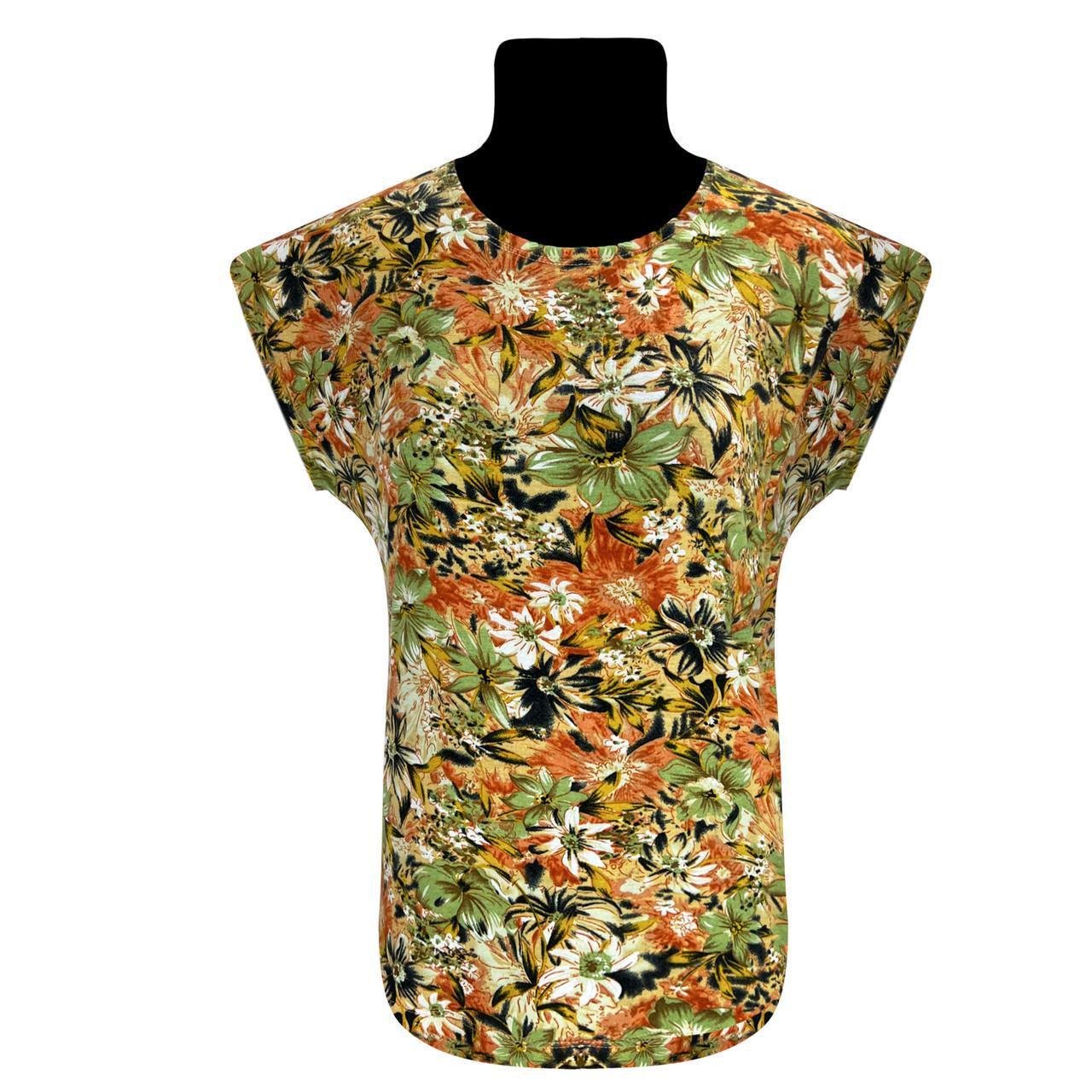 Блузка женская вискоза р.66 Желтый (4511)