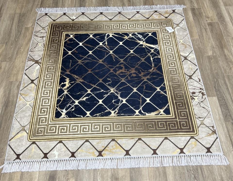 Килим безворсовий Gold Kilim на силіконовій основі з мікровелюру (1004-01)