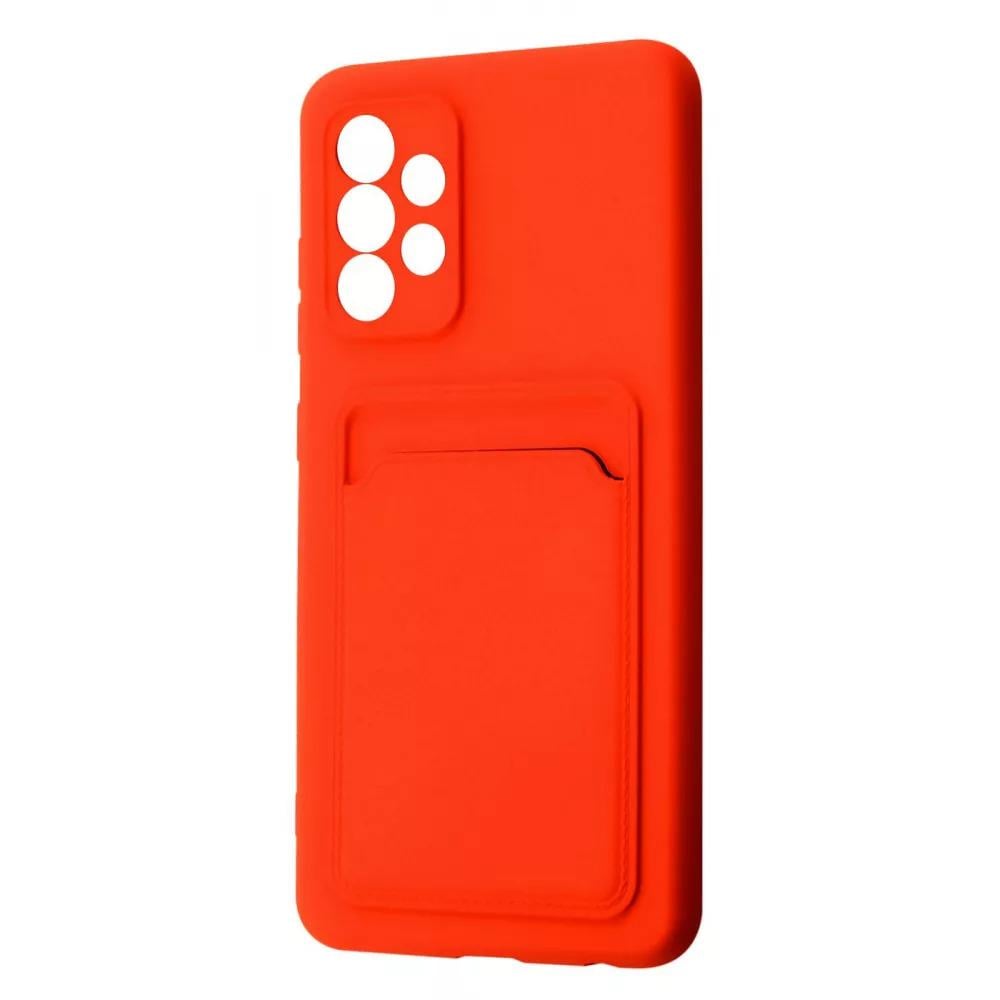 Чехол-накладка для телефона WAVE Colorful Pocket Samsung Galaxy A52 Red