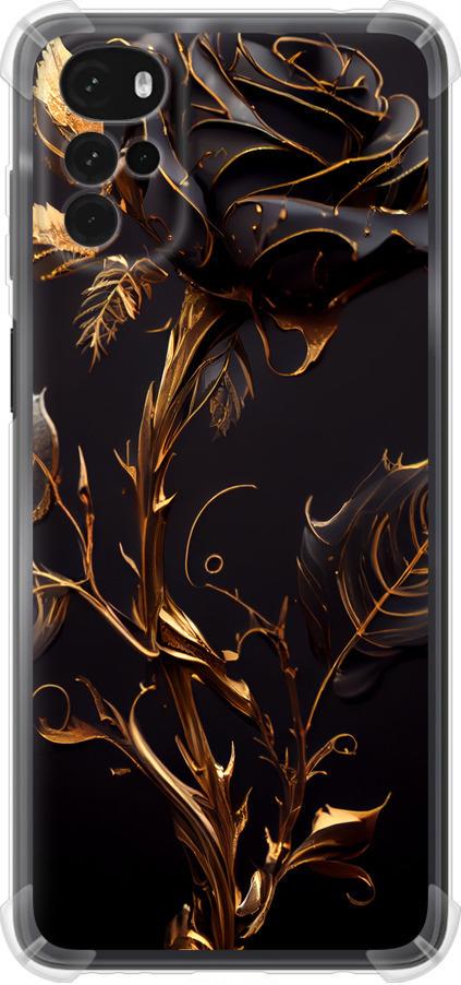 Чохол на Motorola G22 Троянда 3 (5552sp-2681-42517)
