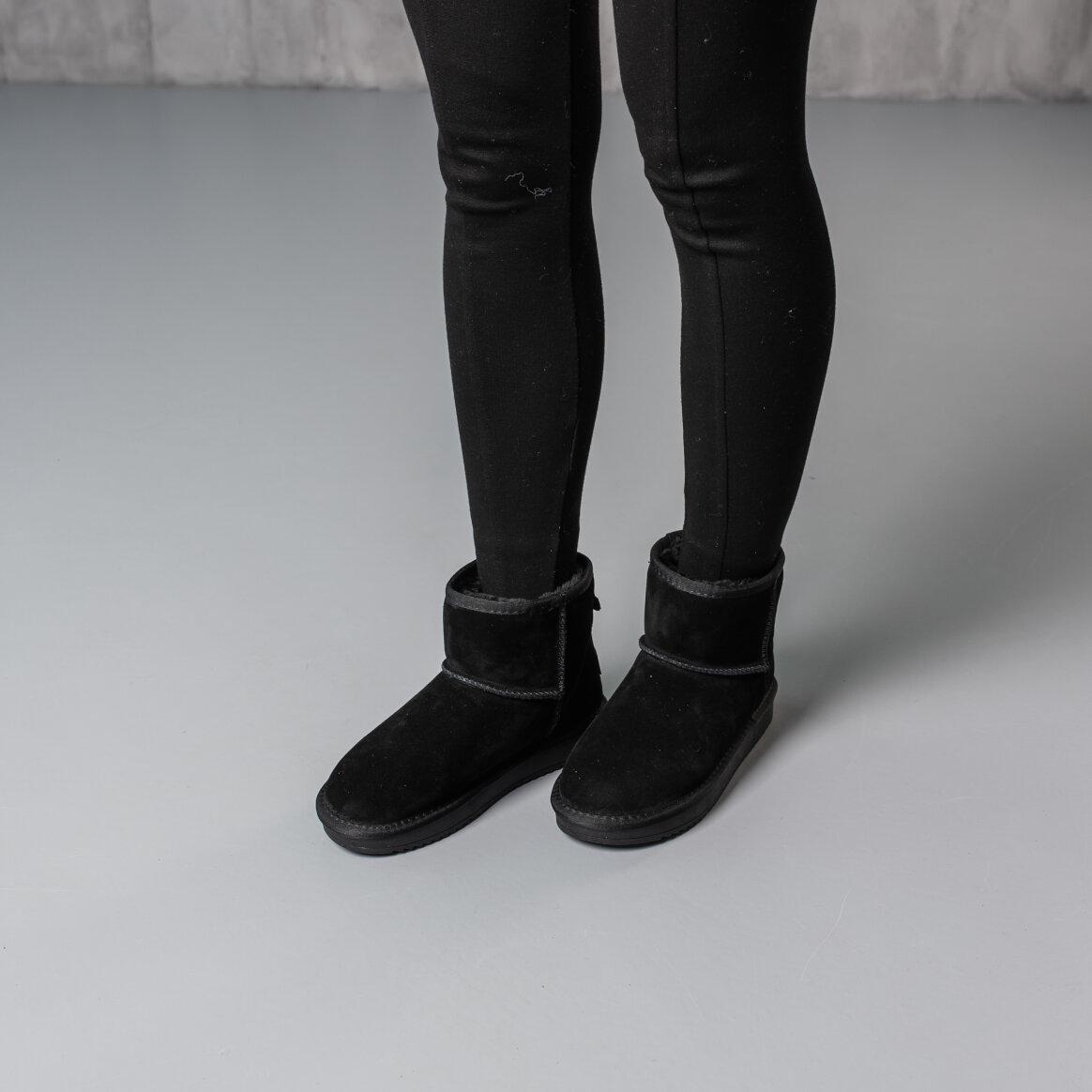 Уггі жіночі Fashion р. 40 25,5 см Чорний (3809)