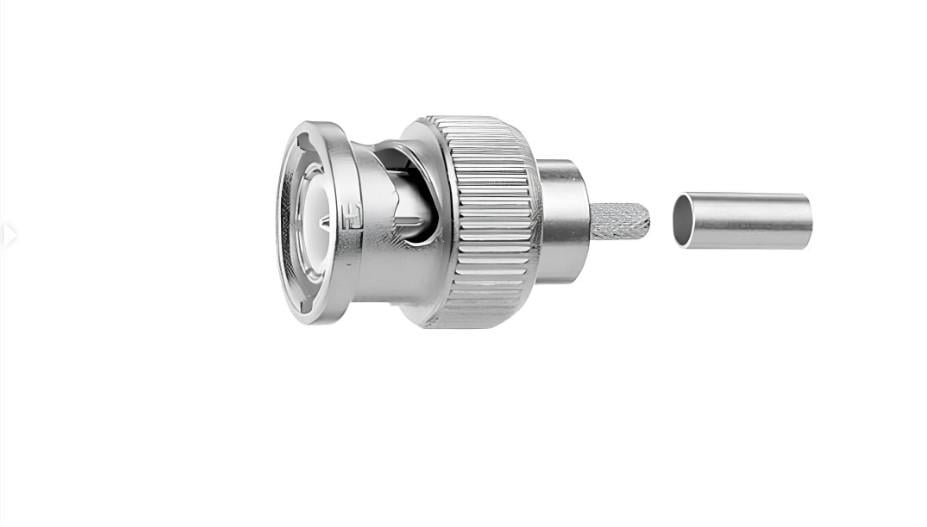 Разъем кабельный Telegartner J01002A0016 BNC штекер обжим 75 Ом (000000262)