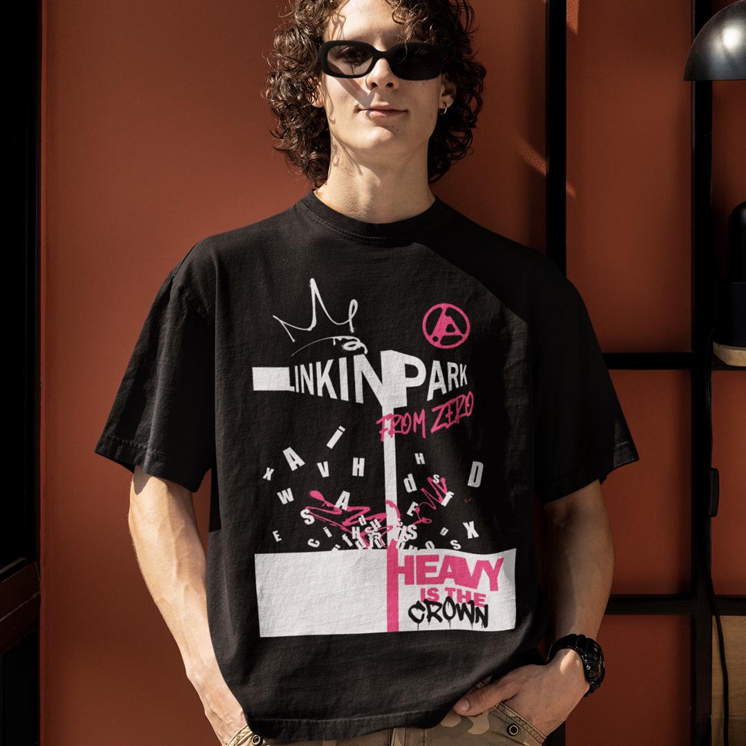 Футболка унисекс Linkin Park Heavy Is The Crown 4XL Черный (0000011992) Футболка унисекс Linkin Park Heavy Is The Crown 4XL Черный (0000011992)