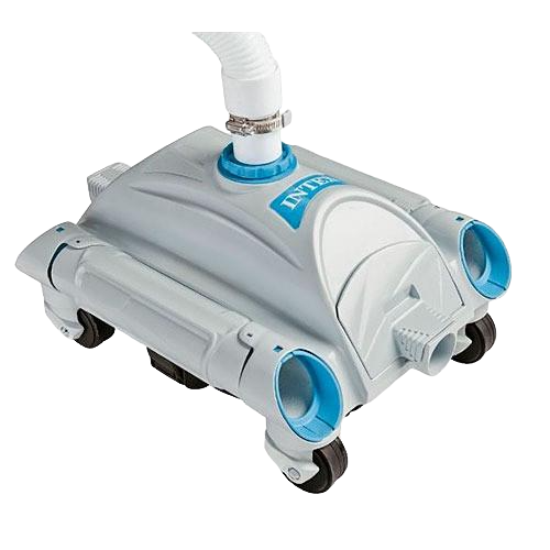 Вакуумний пилосос для басейну Intex автоматичний Сірий (28001)